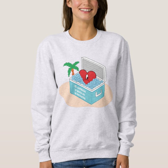 Bad Bunny Crewneck Sweatshirt (Vorderseite)