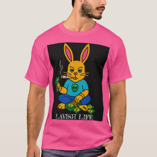 Bad Bunny x Lavish Life Grafik-T-Shirt T-Shirt
