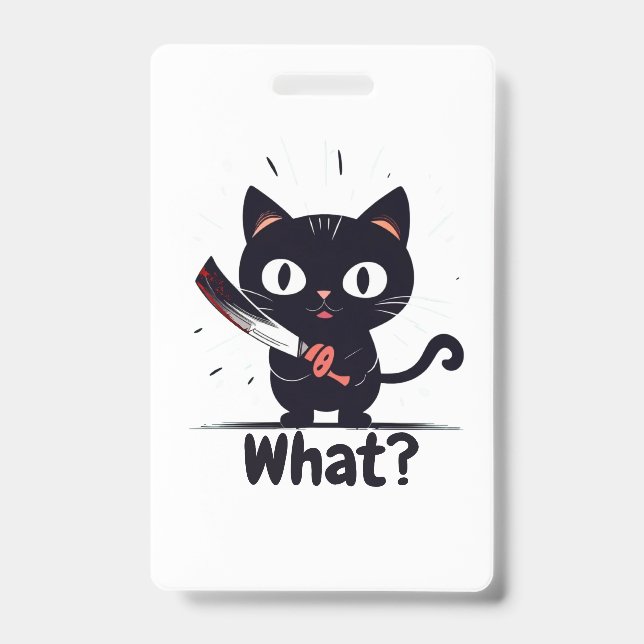 Bad Cat - Was? Ausweis (Vorderseite)