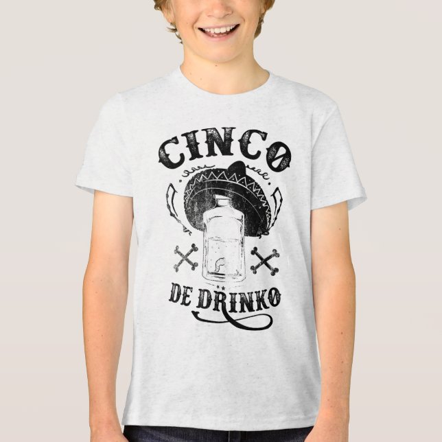 Bad Cinco De Drinko , Funny Cinco De Mayo Shirt _1 (Vorderseite)