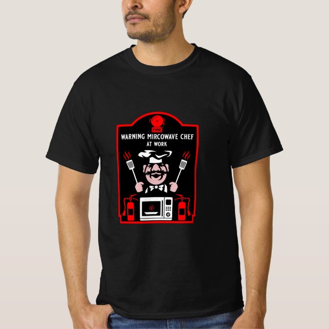Bad Cook Geschenk T-Shirt (Vorderseite)