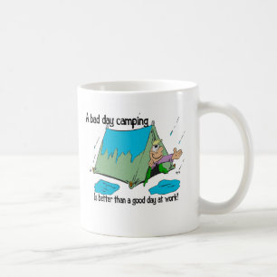 Bad Day Camping Kaffeetasse