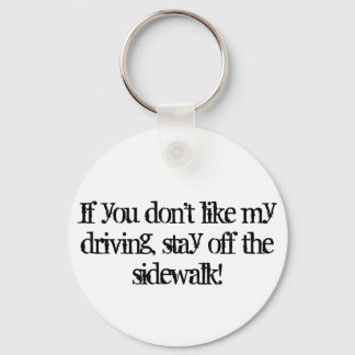 Bad Driver Schlüsselanhänger