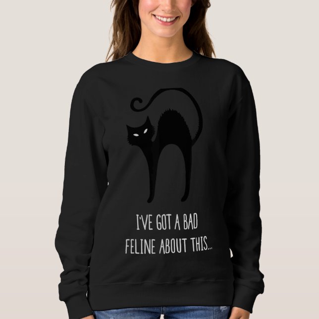 Bad Feline Sweatshirt (Vorderseite)