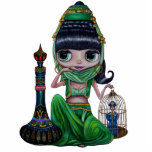 Bad Genie Skulptur Freistehende Fotoskulptur<br><div class="desc">Der schlechte Geist tut ihr Ding</div>