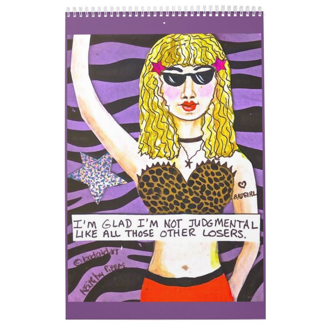 Bad Girl Art Kalender (Titelbild)