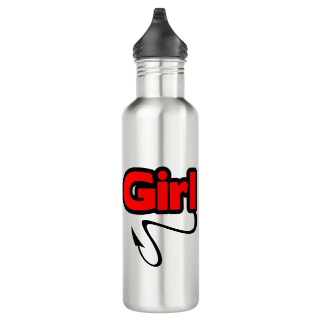 Bad Girl Edelstahlflasche (Rechts)