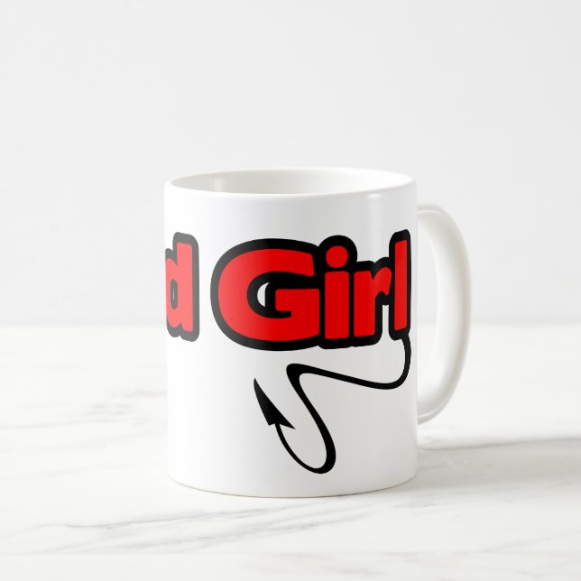 Bad Girl Kaffeetasse (VorderseiteRechts)