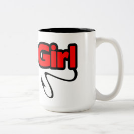 Bad Girl Zweifarbige Tasse