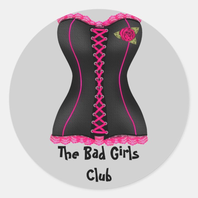 Bad Girls Club Sticker (Devant)