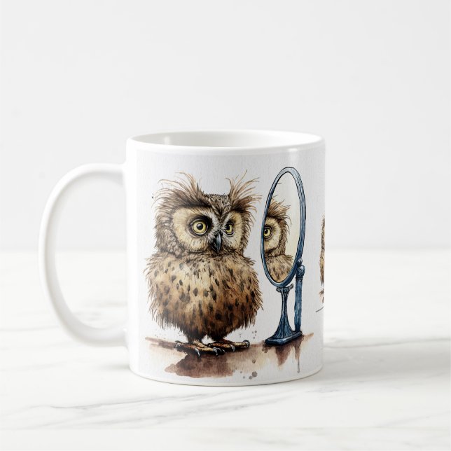 Bad Hair Day Coffee Tasse (Links)