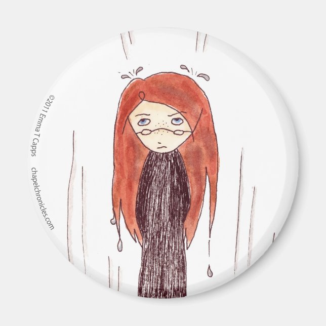 Bad Hair Day Magnet (Vorne)