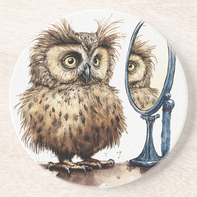 Bad Hair Day Untersetzer (Vorne)