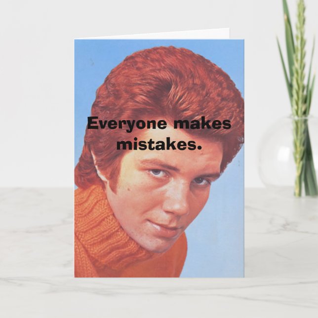 Bad Hair Karte (Vorderseite)