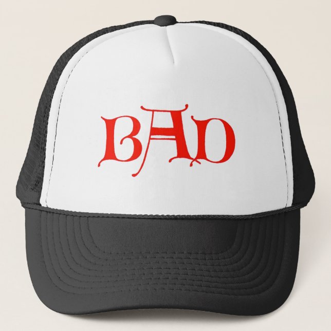 BAD Hat Truckerkappe (Vorderseite)