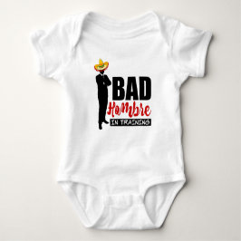 Bad Hombre in Ausbildung und Sombrero Baby Strampler