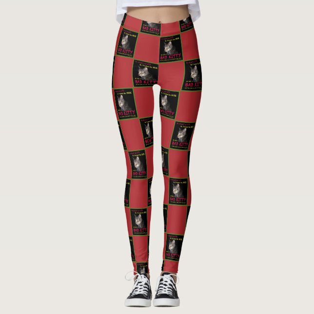 Bad Kitty Leggings (Vorderseite)