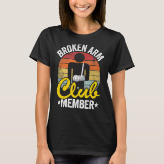 Bad Landing Club Mitglied gebrochen Hand Brunnen B T-Shirt