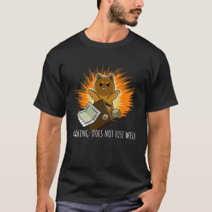 Bad Loser bei Brettspielen T-Shirt