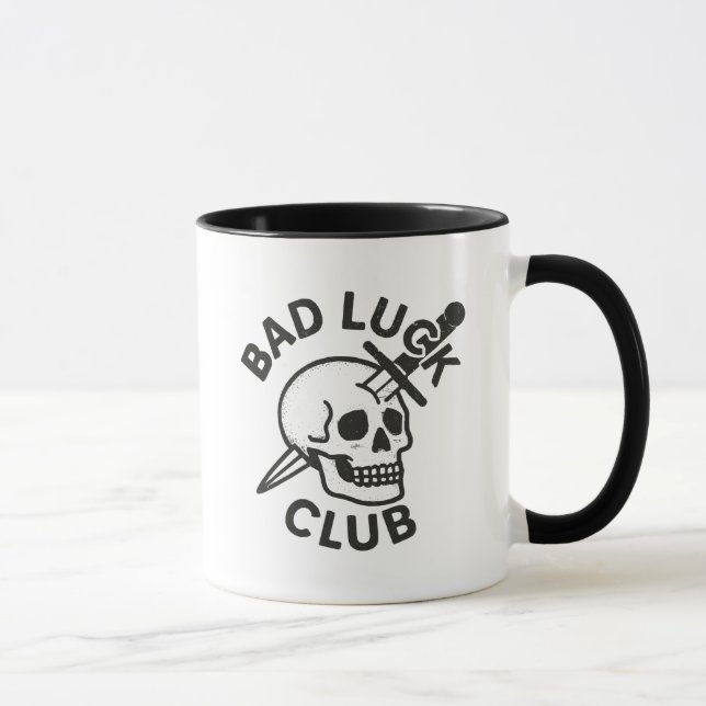 Bad Luck Club Tasse (Rechts)