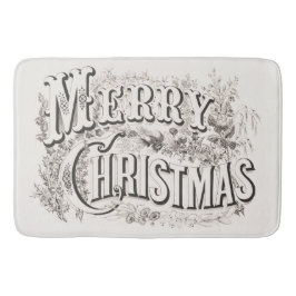 BAD MAT: NUR CHRISTMAS ILLUSTRATION BADEMATTE