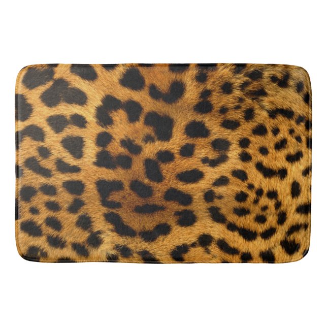 Bad-Matte/Gepard-Druck Badematte (Vorderseite)