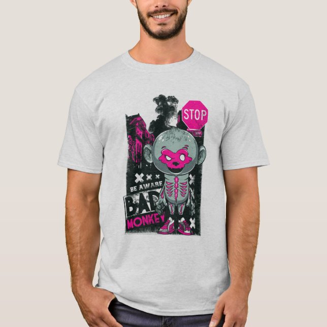 Bad Monkey Street Style - T - Shirt (Vorderseite)