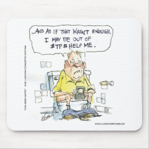 Bad nicht 4 Social Networking Funny T-Shirts & Ges Mousepad