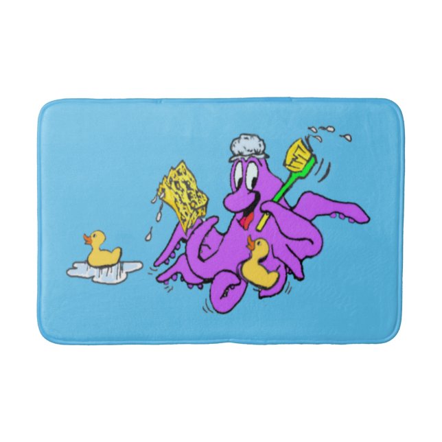 Bad Octopus Bathmat Badematte (Vorderseite)