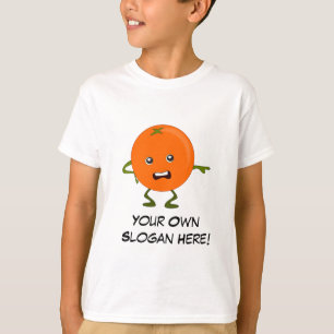 Bad Orange mit individualisierbarem Slogan T-Shirt