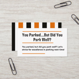 Bad Parking Visitenkarte