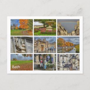 Bad Postkarte