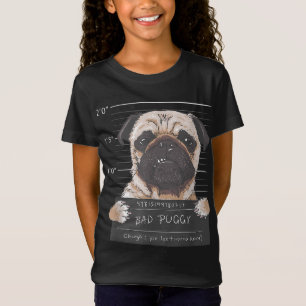 Bad Puggy Charge Sie wollen nicht wissen Hund Vate T-Shirt