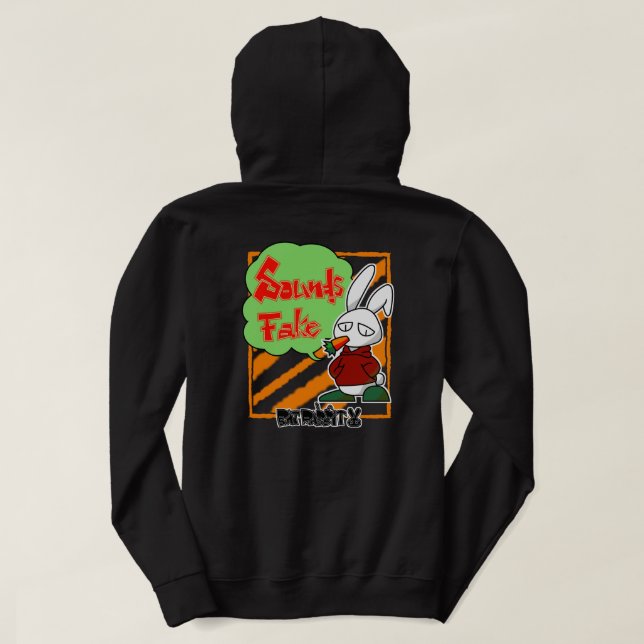 BAD RABBIT SERIES – Deadpan Bunny Attitude Tees (Design Rückseite)