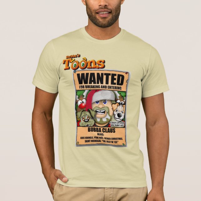 Bad Santa Bubba Claus T - Shirt (Vorderseite)