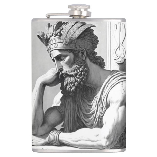 Bad Sign Flachmann (Vorderseite)