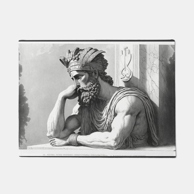 Bad Sign Fußmatte (Vorderseite)