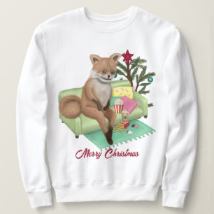 Bad Taxidermy Fox Noël T-shirt Sweatshirt