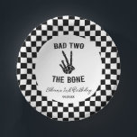 Bad Two das Knochenskelett 2. Geburtstag Party Pappteller<br><div class="desc">Dies ist ein Bad Two The Bone Skelett 2. Geburtstag Party Paper Teller!</div>