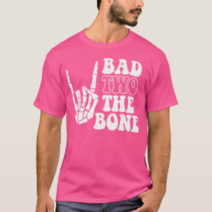 Bad Two der Knochen Geburtstag 2. 2 Jahre alt Gebu T-Shirt
