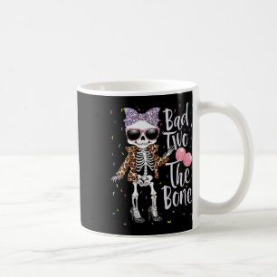 Bad Two der Knochen Halloween 2. Geburtstag G Kaffeetasse