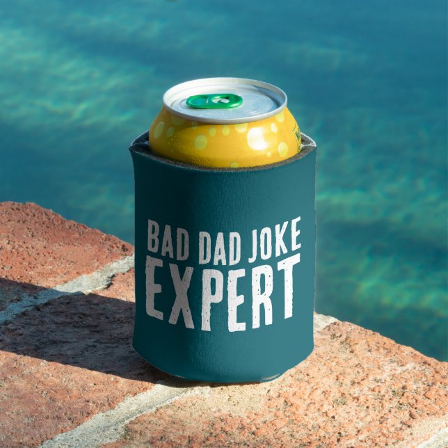 Bad Vater Joke Expert BOLD TYPOGRAPHIE Dosenkühler (In Situ Pool)