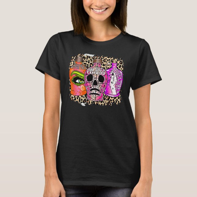 Bad Witch Energy Leopard T-Shirt (Vorderseite)