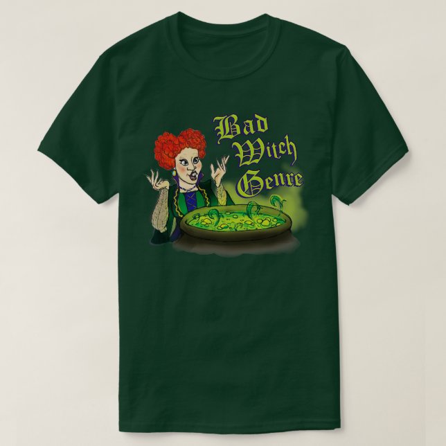 Bad Witch Genre T-Shirt (Design vorne)