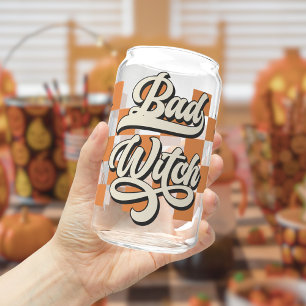 Bad Witch Halloween Glass, Dons De Saison D'Automn