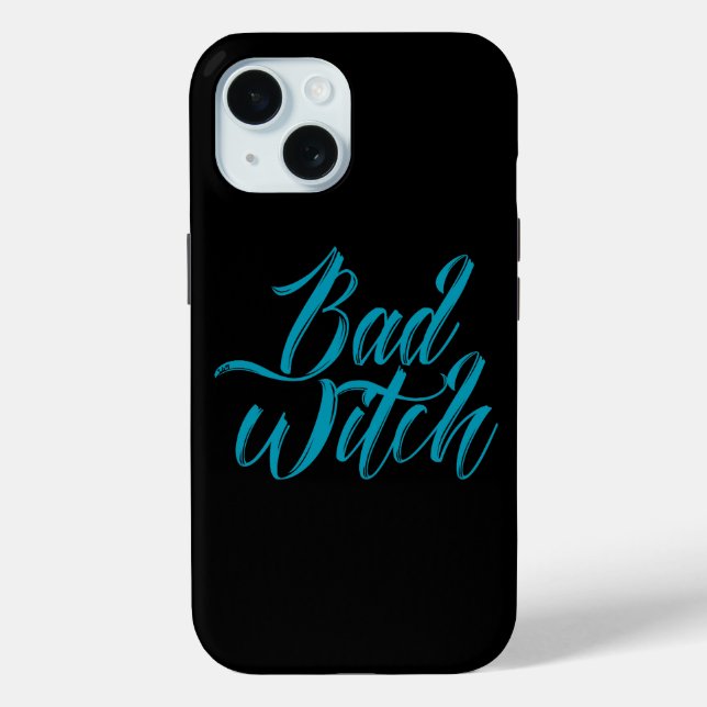 BAD WITCH lustiger Hals Case-Mate iPhone Hülle (Rückseite)