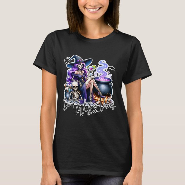Bad Witch Sexy Mouth T-Shirt (Vorderseite)