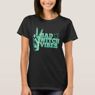 Bad Witch Vibes Pastel Goth Hexenhandsigne T-Shirt