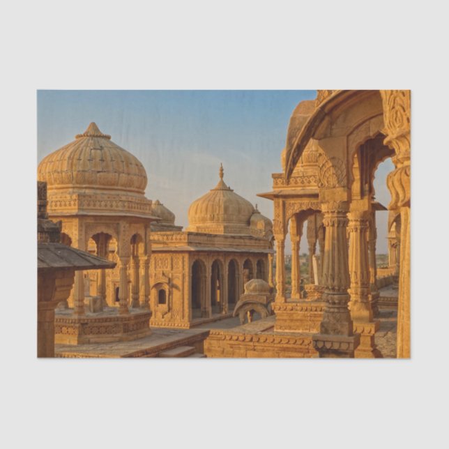 Bada Bagh Chhatris Tissue Paper Seidenpapier (Vorderseite)