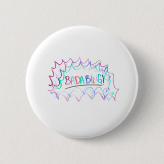 Badabing | Minimaler trockener Erase Doodle von Ha Button